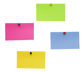 Image showing empty post-it