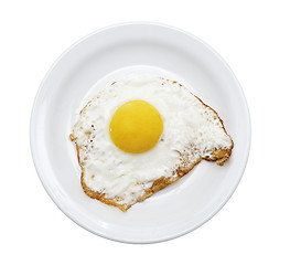 Image showing fried egg