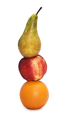 Image showing fruit tower