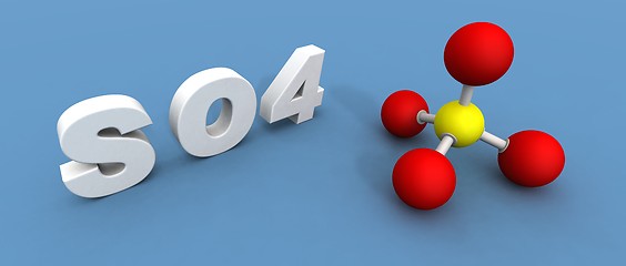 Image showing sulfate molecule