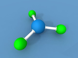 Image showing boron trifluoride