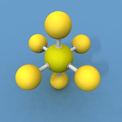 Image showing sulfur hexafluoride