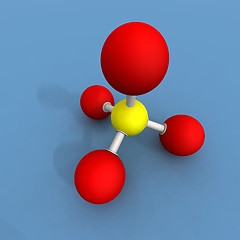 Image showing sulfate molecule