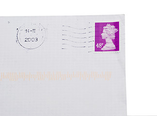Image showing stamp and envelope