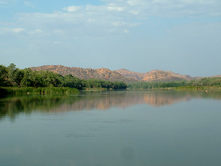 Image showing Reflections in the River