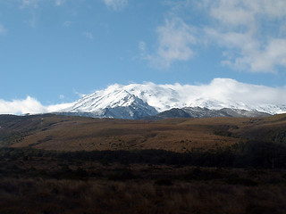 Image showing Snow Covered Mountains