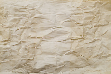 Image showing wrinkled old paper