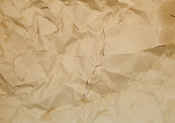 Image showing ancient wrinkled paper