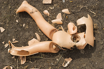 Image showing broken doll