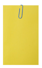 Image showing empty yellow blank