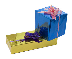 Image showing gift boxes