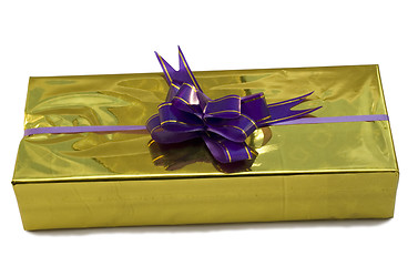 Image showing golden box