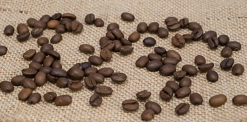 Image showing coffee background