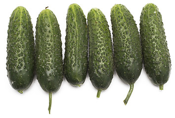 Image showing cucumbers