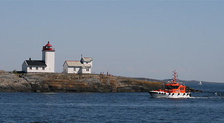 Image showing Langøytangen fyr