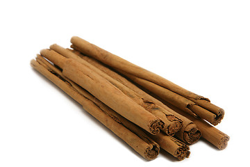 Image showing cinnamon bark isolated on white