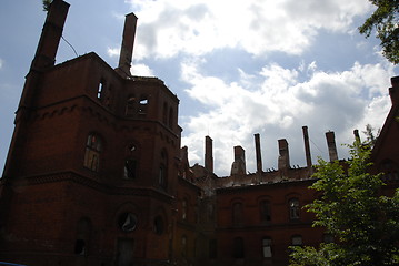 Image showing Castle & sky