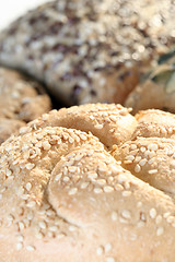 Image showing Assortment of baked bread