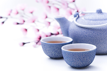 Image showing two cups of tea