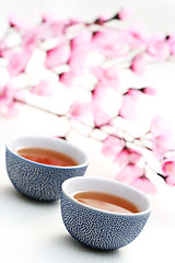 Image showing two cups of tea