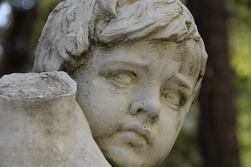 Image showing Boy - suculpture