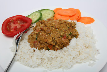 Image showing Mutton mughlai curry