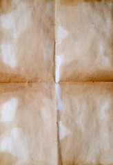 Image showing old wrinkled blank