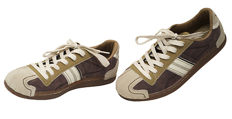 Image showing pair of sneakers