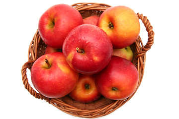 Image showing Apples in basket