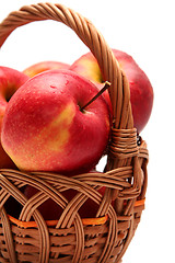 Image showing Apples in basket