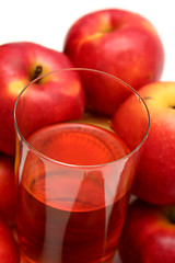 Image showing Apple juice