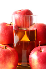 Image showing Apple juice