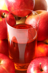 Image showing Apple juice