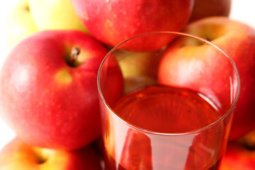 Image showing Apple juice