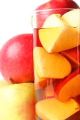 Image showing Apple juice