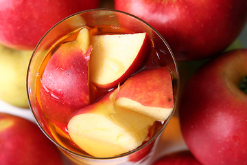 Image showing Apple juice