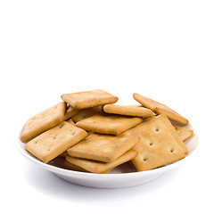 Image showing cookies on plate