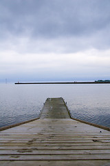 Image showing Bathing bridge