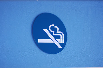 Image showing No smoking