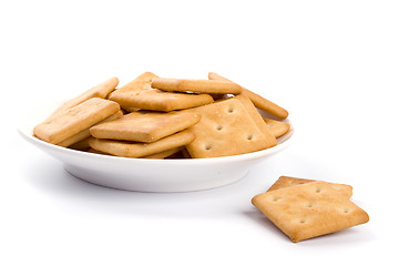 Image showing cookies on plate