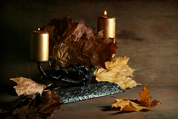Image showing Autumnal still life