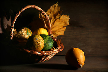 Image showing Autumnal still life