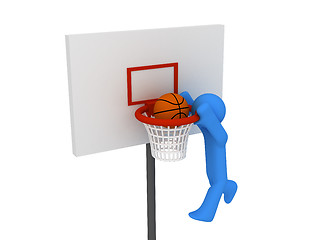 Image showing Slam dunk