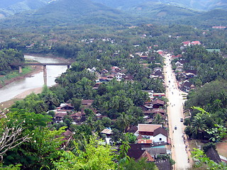 Image showing Luang Prabang overview. Laos