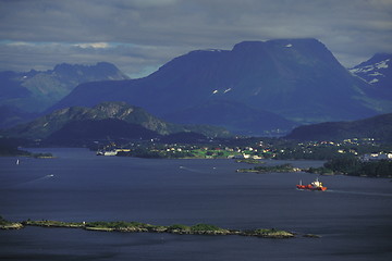 Image showing Alesund Bay Area