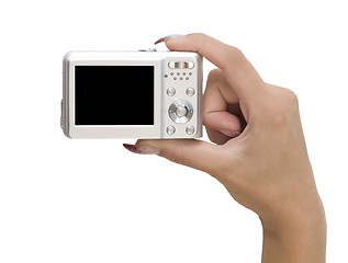 Image showing camera in a hand