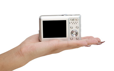 Image showing camera on a hand