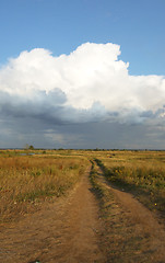 Image showing road and sky