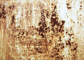 Image showing rusty metallic surface 