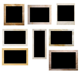 Image showing old photo frames